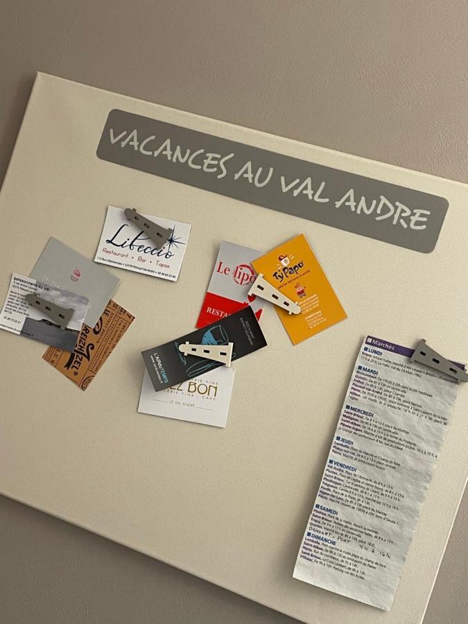 Les Bains Studio Vue Mer 普雷讷夫昂德雷 外观 照片